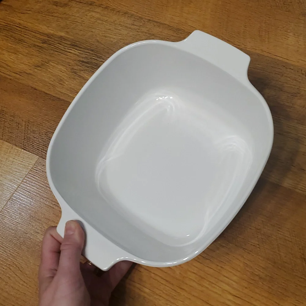 Corning Ware 3 Quart Wildflower‎ Vintage Floral Square Ceramic Casserole Dish